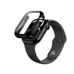 AMAZINGTHING Radix Glass Case koos karastatud klaasiga Apple Watch 46mm jaoks, must