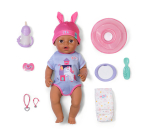 ZAPF CREATION BABY born Eva Click & Play 43cm nukk blondide juuste ja siniste silmadega