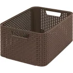 Curver Style Box M 38,6 x 28,7 x 17 cm tumehall s&auml;ilituskast kaanega