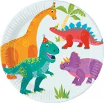 Procos Dino Party paberkandikud 23cm 8-pakk 97973