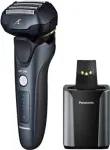 Panasonic ES-LV97-K803 5-teraline kaar-kile elektriline pardel automaatse puhastus- ja laadimisjaamaga, m&auml;rg ja kuiv, must