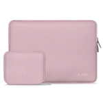 Tech-Protect NeoSlim s&uuml;learvuti 15-16" kott tarvikutekotiga, Dusty Rose