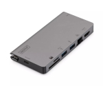 USB USB-C Multiport Travel Dock Digitus DA-70877