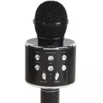 Karaoke mikrofon Denver KMS-20BMK2 sisseehitatud Bluetooth-k&otilde;lariga, must
