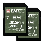 V&auml;lkm&auml;lu Emtec 64GB UHS-I U3 V30 Outdoor ECMSD64GXCU3ORP