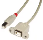 Lindy 31801 USB-kaabel USB 2.0 1 m USB B Hall