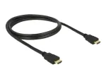 HDMI-kaabel DeLOCK 84752 1m t&uuml;&uuml;p A-pistik-isanele must
