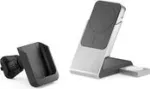 Alogic Matrix+ juhtmevaba 3-&uuml;hes laadimisjaam MagSafe'i ja ventilatsioonirestile kinnitatava hoidikuga