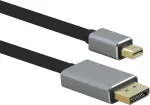 helos PREMIUM Mini DisplayPort - DisplayPort kaabel, DisplayPort 1.4, 8K, 2 m, must