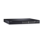DELL N1524P Hallatav L3 Gigabit Ethernet (10/100/1000) toite Ethernet (PoE) 1U must
