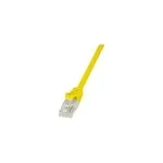 V&otilde;rgukaabel LogiLink 3m RJ-45 Cat6 U/UTP Kollane