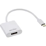 USB-kuvari adapter InLine 64102S USB-C kuni DisplayPort 4K 60 Hz