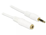 Audio kaabel 3.5mm M-F DeLOCK 83771 5m Valge
