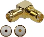 Juhtme&uuml;hendus DeLOCK 89953 SMA RP-SMA Kuldne