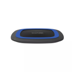 RealPower FreeCharge-10 traadita laadimisjaam koos adapteriga, must/sinine (257640)