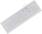 KeySonic KSK-8031INEL-Wh (DE) klaviatuur T&ouml;&ouml;stuslik USB QWERTZ Saksa Valge