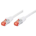 Tecline exertis Connect - paigalduskaabel - RJ-45 (M) kuni RJ-45 (M) - 5 m - SSTP-kaabel - CAT 6 - halogeenivaba - valge (71505W)