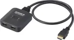 SpeaKa Professional SP-HDMIBS-100 2+1 pordiga HDMI-l&uuml;liti kahesuunaline 7680 x 4320 (SP-13456272)