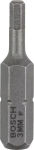 Bosch 2607001722 kuuskantkruvikeeraja otsak 3 mm, eriti k&otilde;va, C 6,3, 3 tk