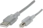 Renkforce RF-4538146 USB-kaabel 5 m USB 2.0 USB A USB B l&auml;bipaistev (RF-4538146)