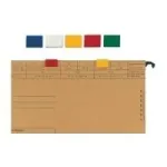 ELBA Colour Rider, PVC-st, klambriga, valge rippkaustale vertic 1, m&otilde;&otilde;dud: (L)20 x (S)5 x (K)16 mm (85512 WE)