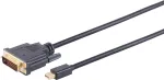 Mini DisplayPort&ndash;DVI-D kaabel ShiverPeaks BS10-55045, isane&ndash;isane, 3 m