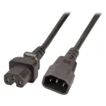 EFB Elektronik EK585.1V2. Kaabli pikkus: 1 m, Pistik 1: IEC C14, Pistik 2: IEC C15. Sisendpinge: 250 V, Sisendvool: 10 A (EK585.1V2)