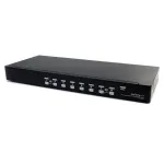 StarTech.com 8-pordiline raamile paigaldatav USB VGA KVM-l&uuml;liti heliga (helikaablid kaasas)