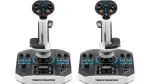 Thrustmaster Sol-R 2 HOSAS Space Sim Duo lennukang &ndash; juhtmega USB Type‑C, analoog/digitaalne, must/valge