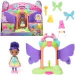 Gabby's Dollhouse Fairylandia, haldjamaagiline paljastusm&auml;ngukomplekt koos muundamisfunktsiooni ja nukumaja tarvikutega, laste m&auml;nguasjad t&uuml;drukutele ja poistele alates 3. eluaastast