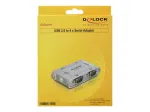 DeLOCK 87414 USB 2.0-lt 4-pordilisele RS-232 jadaadapter