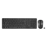 Juhtmevaba lauakomplekt Speedlink SIGNIUM SL-640303-BK Must &mdash; DE paigutus, juhtmevaba klaviatuur ja hiir