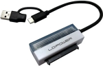 Adapter LC-Power USB-SATA-le 2,5-tollistele draividele LC-ADA-USB-SATA-25
