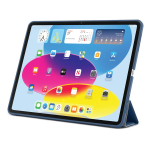 Tablet-flip-&uuml;mbris PIPETTO P052-51-V iPad 10. p&otilde;lvkonna jaoks (10,9 tolli) &mdash; mikrokiud ja TPU, 5 p&uuml;stitusrežiimi