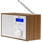 Denver DAB-46 kaasaskantav DAB-raadio, valge