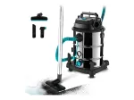 Cecotec Conga Rockstar Wet & Dry Steel Max Pro Juhtmega Tolmuimeja 1600 W 220-240 V H&otilde;be/Must