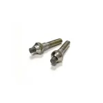 Silva Tungsten Carbide Trekking Pole Tips (Pair) - Universal Screw-on Replacement