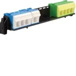 HAGER PE/N Terminal Block 2-Row VZ462