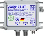 JULTEC JOS0101-8T Unicable II JESS muundur 1x fiiberoptiline FC/PC 8x vastuv&otilde;tja
