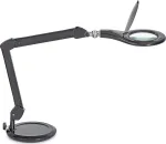 MAUL LED suurenduslamp Makro alusega must