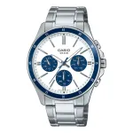 CASIO MTP1374D7A2VD meeste analoogkvartskell 47mm roostevabast terasest