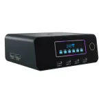 ICY BOX IB-PS2401 Diamond Charge 2401 GaN laadimisjaam LCD-ekraaniga, 240 W
