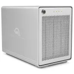 OWC Mercury Elite Pro Quad - HDD korpus - 2.5/3.5 tolli - Serial ATA III - USB 3.1 Gen 2 Type-C - H&otilde;bedane