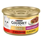 Gourmet Gold - Veise- ja kanaliha segu 85 g