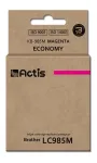 Tindikassett ACTIS KB-985M &uuml;hilduv Brother LC-985M magenta 19,5 ml, standardtootlikkus