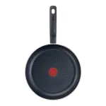 Tefal Start Easy 24 cm praepann Thermo-Signal&trade; titaanist mittenakkuva kattega, must
