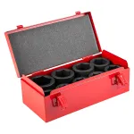 NEO TOOLS 1-tollise ajamiga l&ouml;&ouml;kpesakomplekt, 9-osaline, 27-50 mm, Cr-Mo, DIN 3121