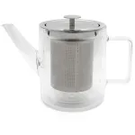 Bredemeijer San Remo 1.0L kaheseinaline klaasist teekann infuuseriga