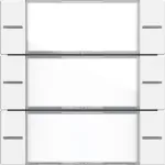 GIRA 577327 Klahvikomplekt 3-kordne must matt Touch Sensor 4 jaoks, System 55