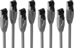 S CONN Maximum Connectivity Basic-S v&otilde;rgukaabel Cat. 8.1 F/FTP PIMF LSZH hall 1,0m &ndash; 4-pakk (SC08-41020-4)